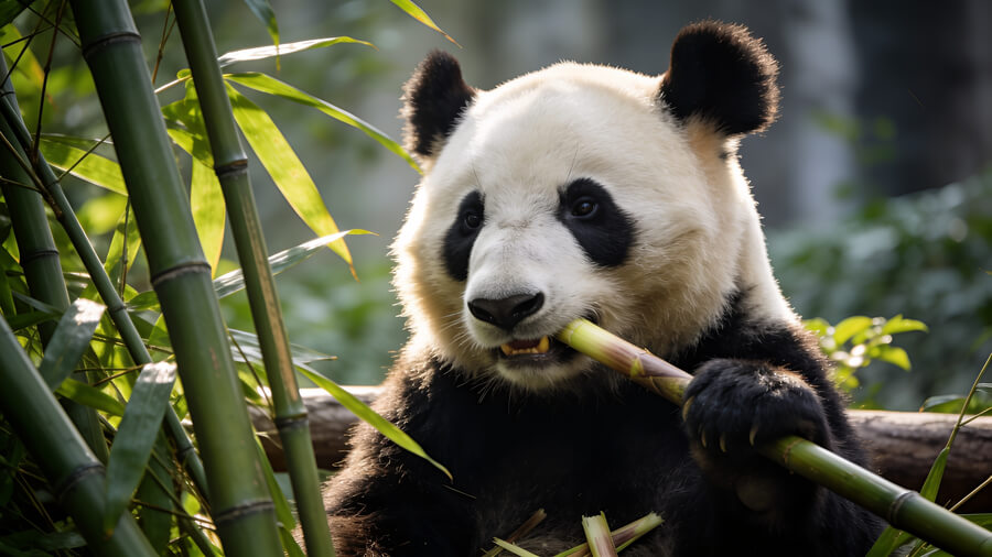 China chengdu pandas