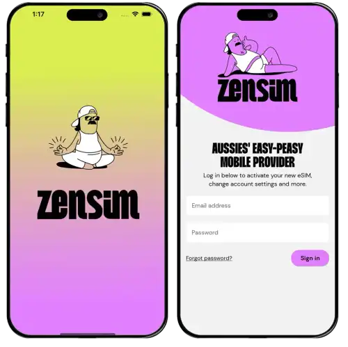 Download the ZenSim app